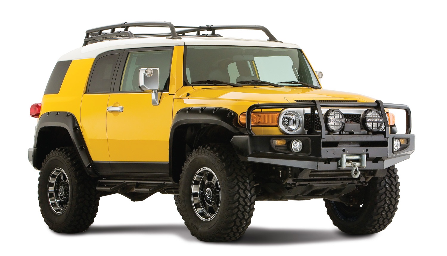 Toyota FJ Cruiser (07-) расширители арок полипропиленовые, США, комплект 4  шт. купить в Уссурийске - Автофишка