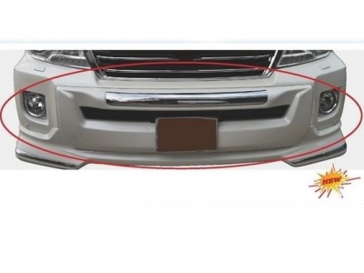 Toyota Land Cruiser 200 (2012-) накладка переднего бампера пластиковая.